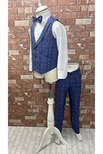 HAYTA Children's Vest Suit Shirt Set Bunny