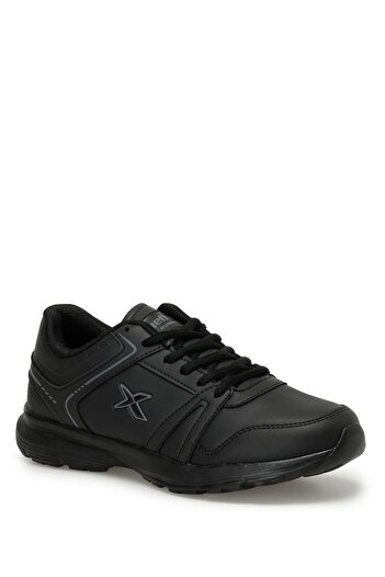 Kinetix KINEIX 3W MITON PU 3PR UNISEX SPORTS SHOES BLACK Black