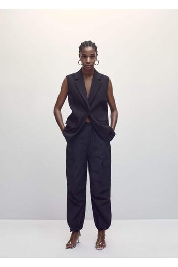 MANGO Woman Μεταλλικά Strappy σανδάλια