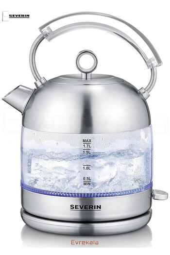 Severin Evrekala Shop Custom Glass Kettle Severin Water Heater Retro 2400 Watt Vintage Series