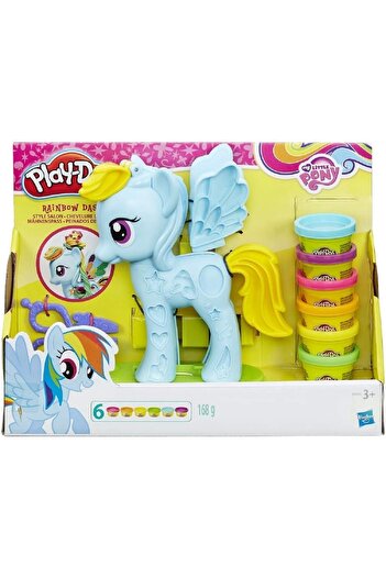 Hasbro Playdoh Rainbow Dash Saç Stüdyosu
