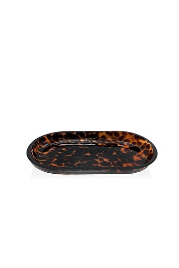 The Mia Δίσκος μπάνιου Leo Amber 26x14x3 εκ.