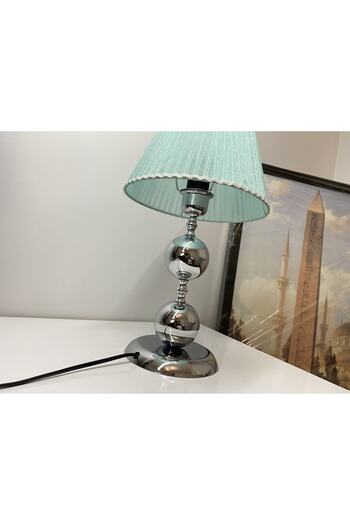 asellus Munis series exclusive silver chrome plated lampshade, stol lamp, lampshade table lamp, knitted hat