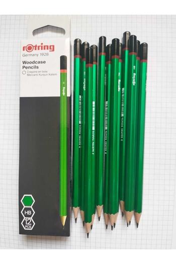 Rotring Coral Pencil HB 12 Pieces