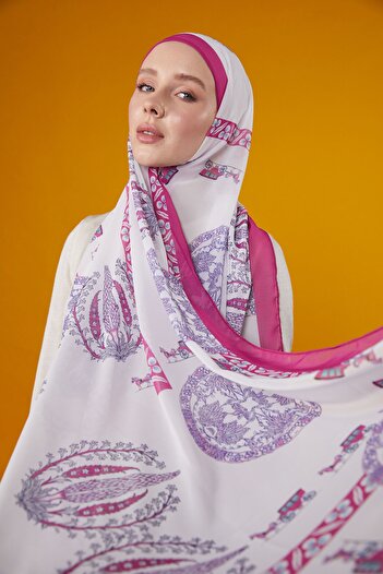 Differenza HELIOS BONELED SHAL - Fuchsia