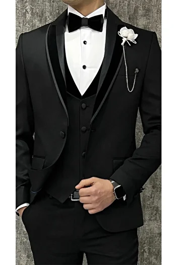 Terziayhan Groom Suit Plus Size Tuxedo