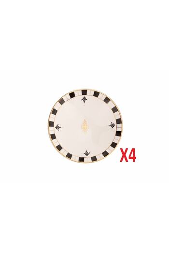 Porland Palms Deep Plate 20cm Set of 4 04ALM005907