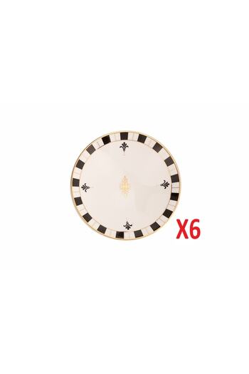 Porland Palms Deep Plate 20cm 6 Pieces 04ALM005907