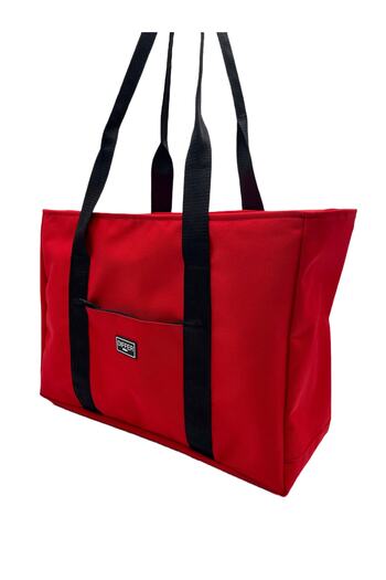 Differ Studio Red Unisex Waterproof 2-Piece Beach/arm/shoulder/sports Bag with Black Inner Bag