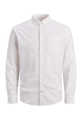 Jack & Jones Hemd Langärmliges Oxford Shirt with Button Kragen