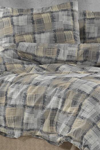 makiteks Double Fitted Sheet 160x200 And Two 50x70 Pillow Cases