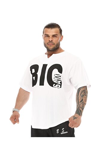 Big Sam Oversize Rag Top Training T-Shirt Big Sam 3341