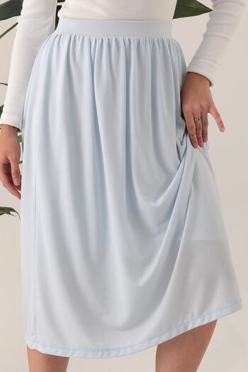 Avones Women's Poly/Viscose Lined Skirt