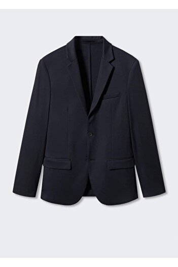 MANGO Man Dar Kesim Streç Blazer Ceket
