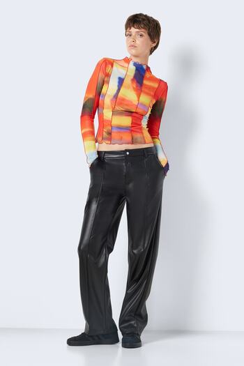 Noisy May Pants Women/Girls Black