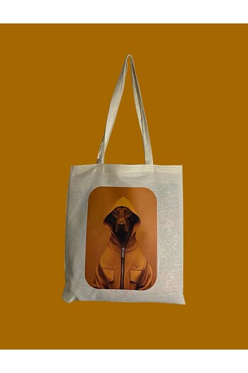 rakkun shop Doberman Animals Series Printed Cloth Bag