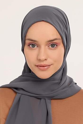Altobeh Ready Practical Luxury Snap-on Elastic Bonneted Chiffon Shawl