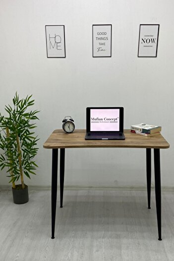 METAL TASARIM ATÖLYESİ EVA Çam Oyuncu Masası Çalışma Masası Laptop Bilgisayar Masası Ofis Masası