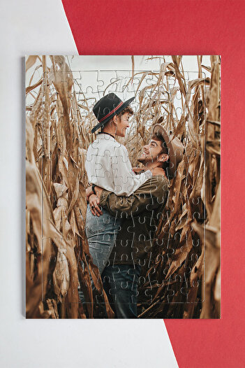 HediyeLabs Kişiye Özel Fotoğraflı Yapboz Puzzle - 99 Parça A4 Resimli Pazıl Yapboz Sevgili Hediye