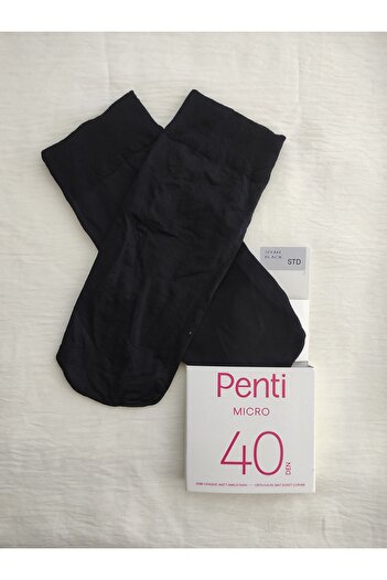 Penti Micro 40 Den Medium Thick Matte Socks (Short Socks) 2-Piece