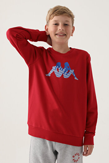 Kappa Boys' Sweatshirt - Red