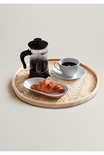 HOMİNG Bamboo 2-Piece Presentation Tray Set 40 and 35 Cm M-3068