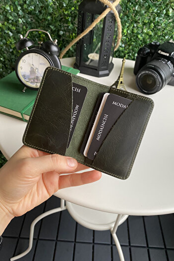 Modica Sovana – Genuine Leather Natural Thin Minimalist Design Slim Unisex Wallet, Compact Card Holder