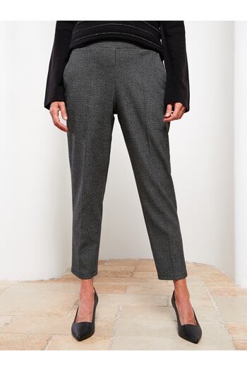 LC Waikiki Standart Fit Desenli Kadın Pantolon