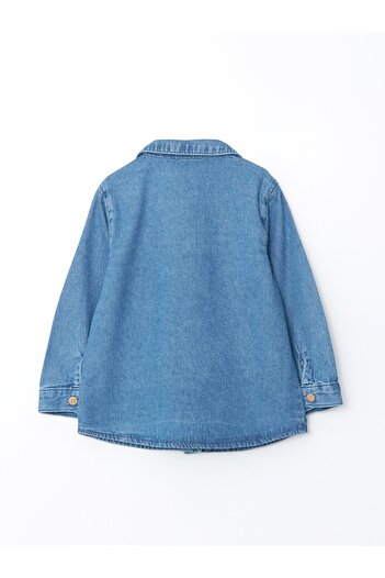 LC Waikiki Hímzés részletes Baby Girl Jean ing