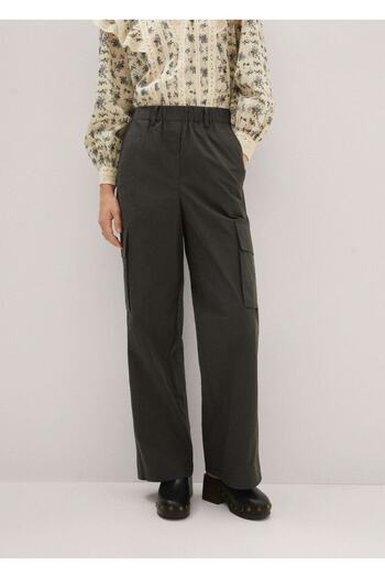 MANGO Woman Cargo Pants with Pockets