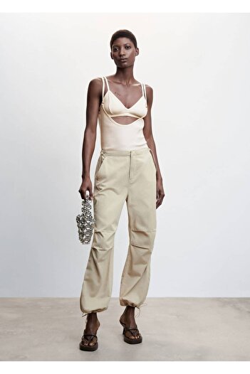 MANGO Woman Backless Knitted Top