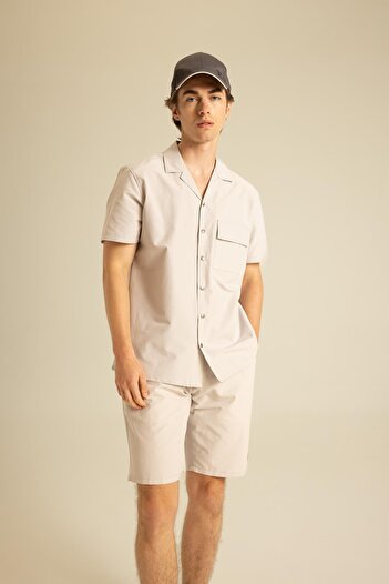 DeFacto Discovery Adventures Regular Fit Polo Collar Short Sleeve Shirt A9853ax23hs