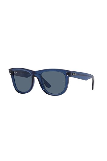 Ray-Ban Wayfarer Reverse 67083A 50 Unisex Şeffaf Mavi Kemik Güneş Gözlüğü