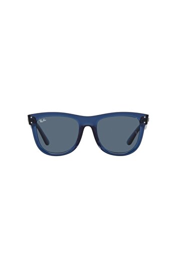 Ray-Ban Wayfarer Reverse 67083A 50 Unisex Şeffaf Mavi Kemik Güneş Gözlüğü