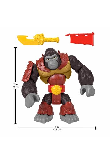Imaginext Silverback Gorilla Smash Figür Seti GYX01