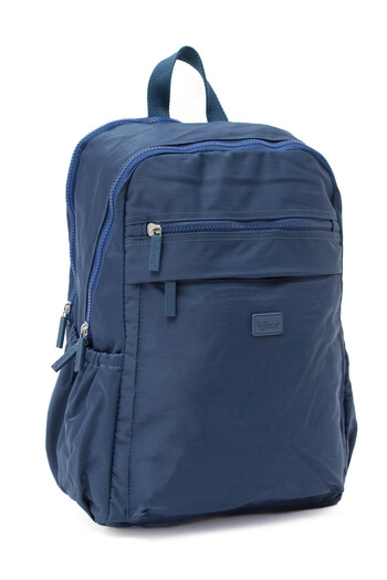 KAFF Young 17306 Dark Blue Multi-Pocket Functional Women's Backpack with Laptop Compartment