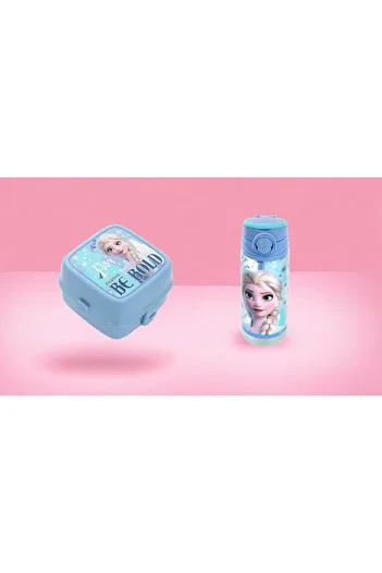 Frozen Be Bold Feeding Bowl and Water Bottle SET