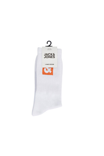 Jack & Jones Orange Men's Socks12240474_JACDAN LOGO TENNIS SOCK