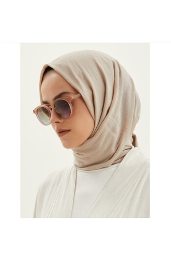 FİVESCARF Maxi Cotton Cotton Scarf Dark Stone