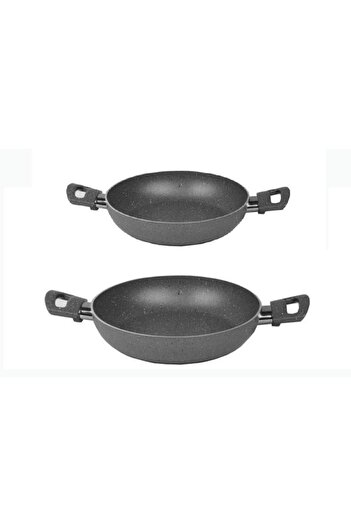 Mehtap Granite Egg Pan Set 20 CM and 24 CM