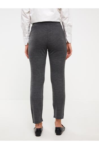 LC Waikiki Standart Fit Düz Hamile Triko Pantolon