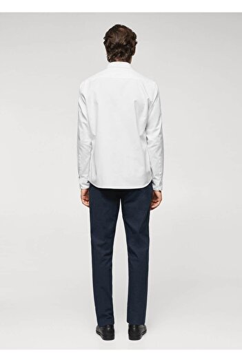 MANGO Man Regular Fit Cotton Oxford Shirt