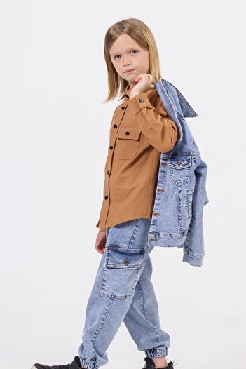 Gold Class Kidswear Blugi Jogger Cargo Pocket pentru baieti