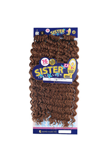 KONAK PERUK Afro Wave Sister Hair - Copper 30