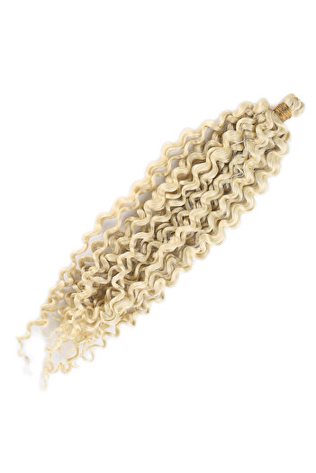 KONAK PERUK Platinum Afro Wave Hair