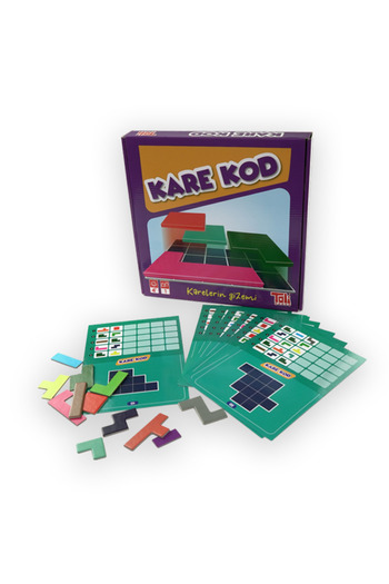 Toli Games Square Code Games-The Mystery of Squares