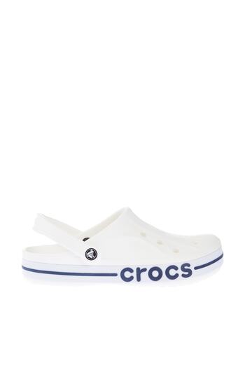 Crocs Λευκές/Ναυτικές Παντόφλες Unisex Bayaband Clog