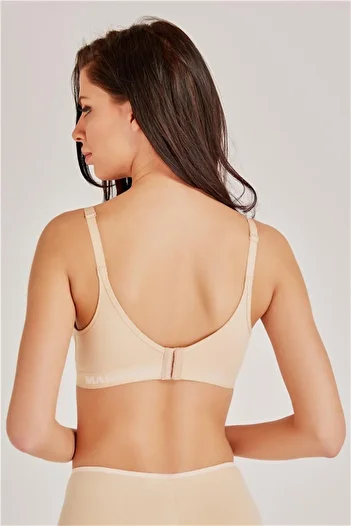 Magic Form Combed Cotton Prosthetic Front Zippered Skin Recovery Bra C6T7N2O7