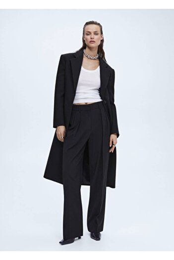 MANGO Woman Darted Wideleg Trousers