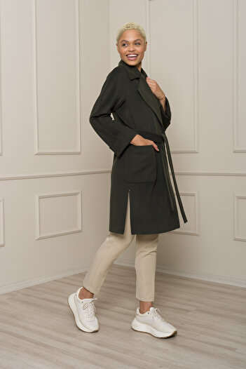 KENT QUILTED WITH BELT WAIST - 32502-ÇA-K-N